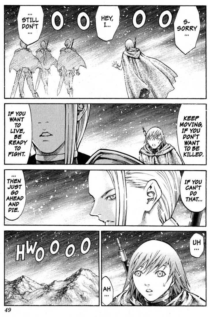 Claymore - Vol.12 Chapter 65 : The Souls Of The Fallen, Part 1