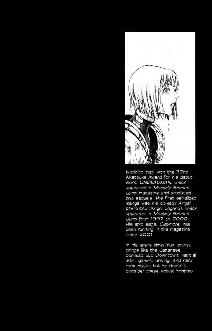 Claymore - Vol.7 Chapter 34 : The Endless Gravestones, Part 4