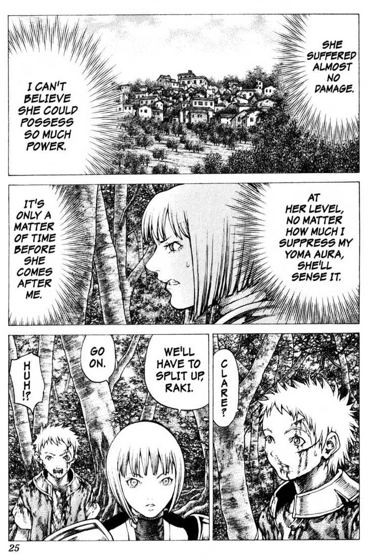 Claymore - Vol.7 Chapter 34 : The Endless Gravestones, Part 4