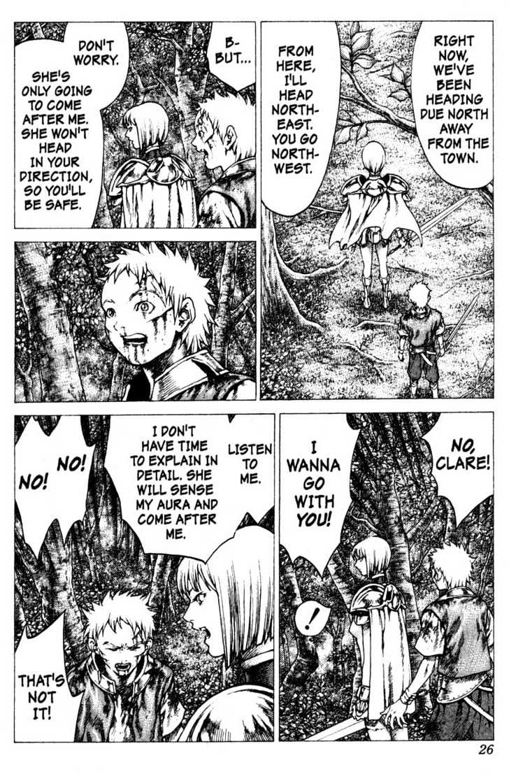 Claymore - Vol.7 Chapter 34 : The Endless Gravestones, Part 4