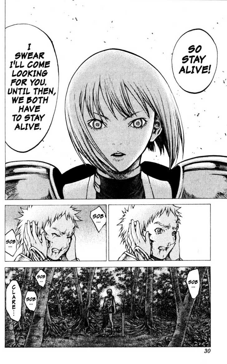 Claymore - Vol.7 Chapter 34 : The Endless Gravestones, Part 4