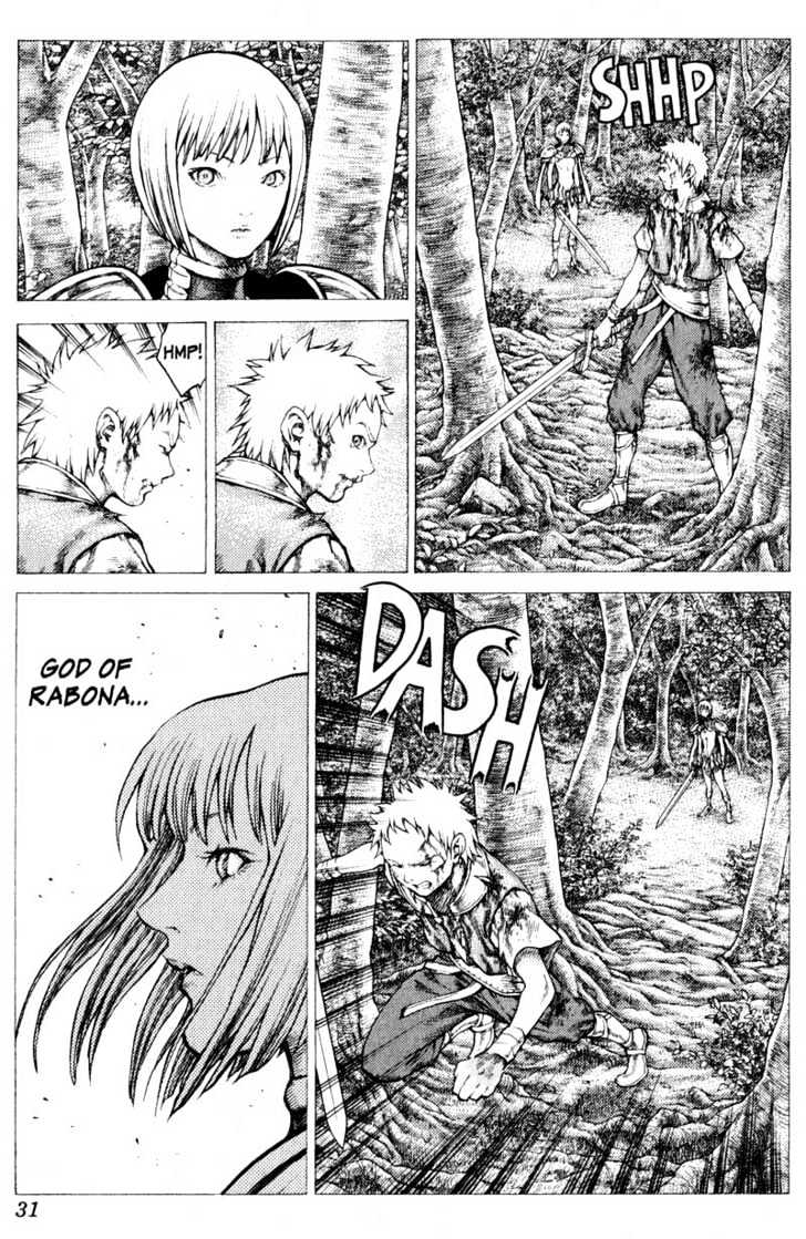 Claymore - Vol.7 Chapter 34 : The Endless Gravestones, Part 4