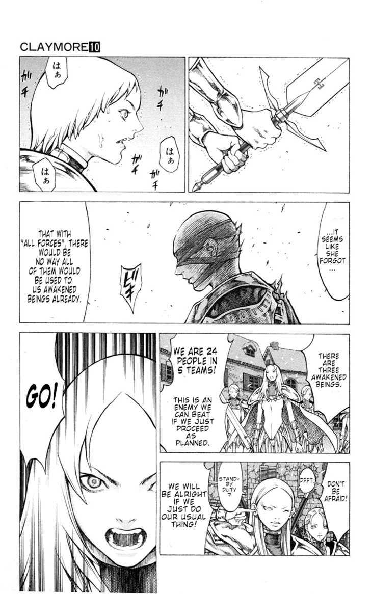 Claymore - Vol.10 Chapter 52 : The Battle Of The North, Part 3