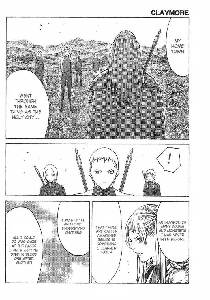 Claymore - Vol.20 Chapter 109 : Bonds Of The Warriors