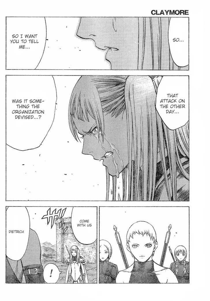 Claymore - Vol.20 Chapter 109 : Bonds Of The Warriors