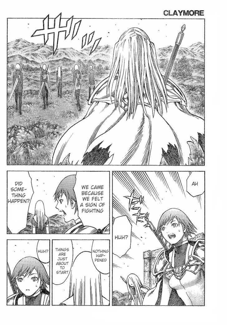 Claymore - Vol.20 Chapter 109 : Bonds Of The Warriors