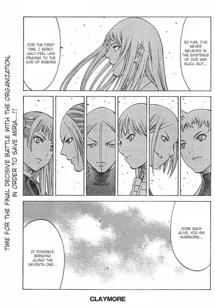 Claymore - Vol.20 Chapter 109 : Bonds Of The Warriors