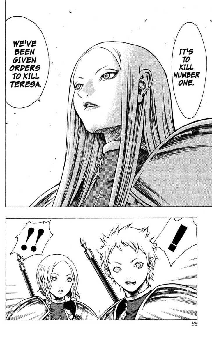 Claymore - Vol.4 Chapter 18 : Marked For Death, Part 1