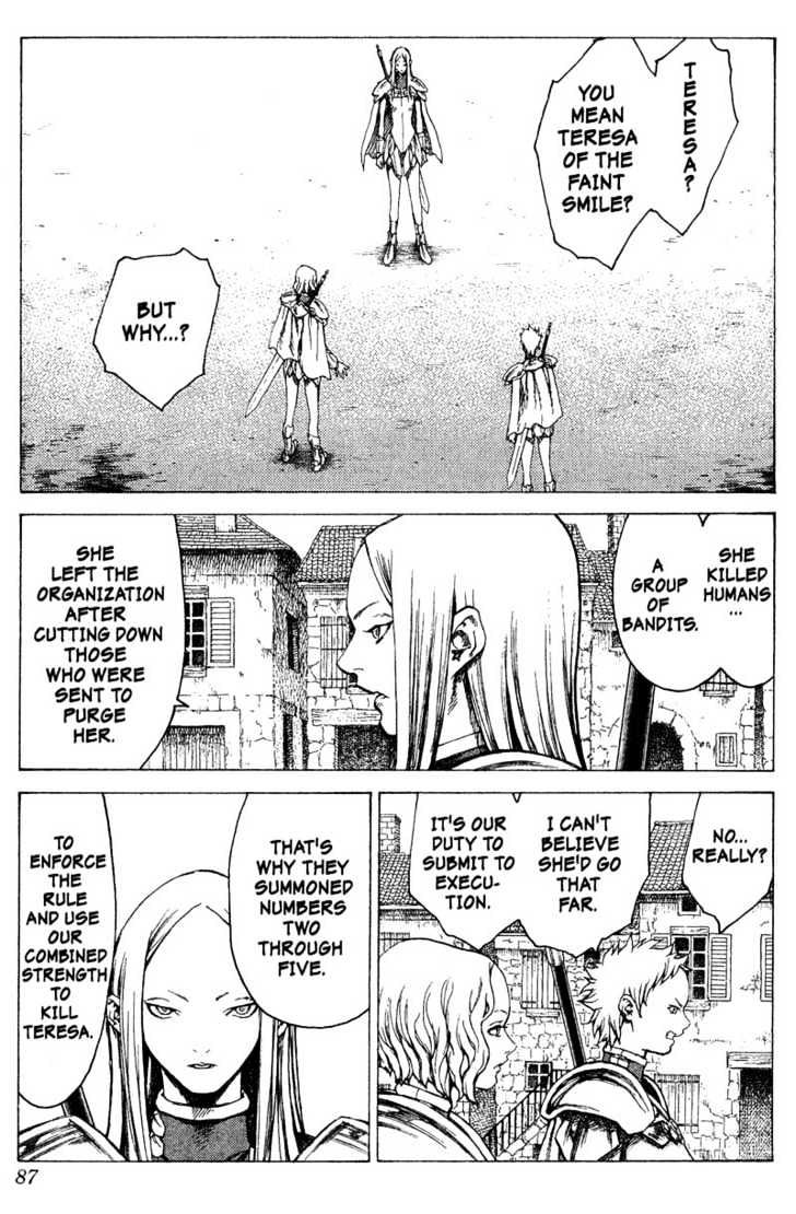 Claymore - Vol.4 Chapter 18 : Marked For Death, Part 1