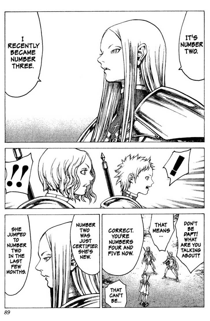 Claymore - Vol.4 Chapter 18 : Marked For Death, Part 1