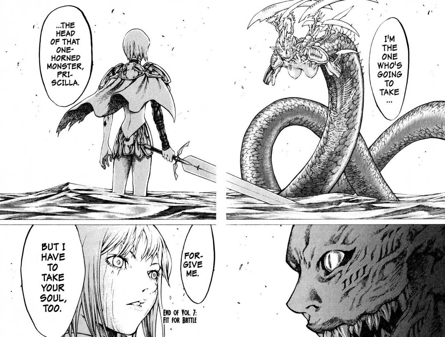 Claymore - Vol.7 Chapter 39 : Fit For Battle, Part 3