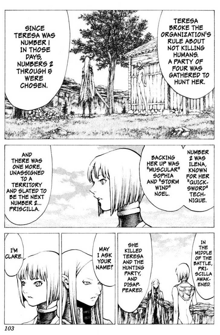 Claymore - Vol.7 Chapter 37 : Fit For Battle, Part 1