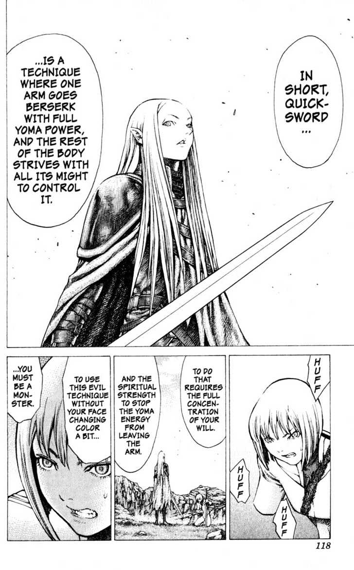 Claymore - Vol.7 Chapter 37 : Fit For Battle, Part 1