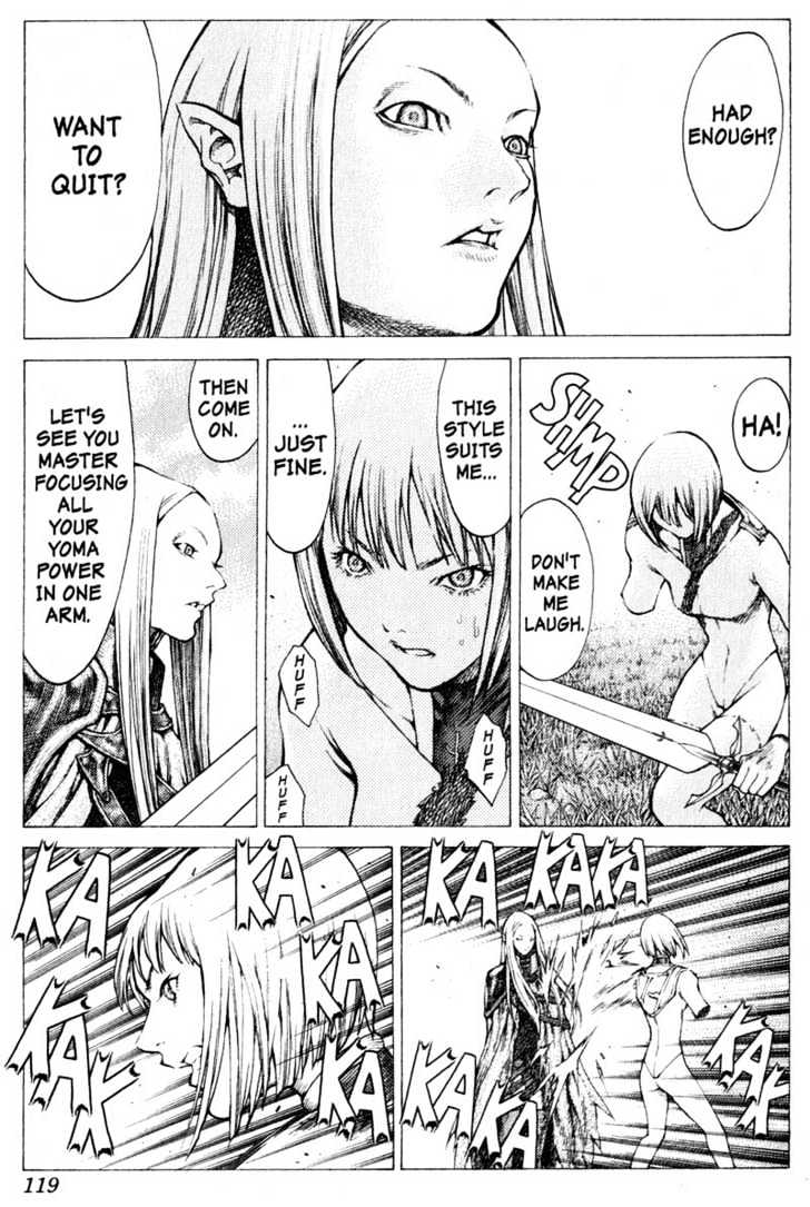 Claymore - Vol.7 Chapter 37 : Fit For Battle, Part 1