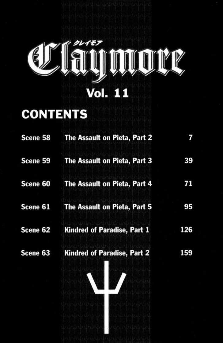 Claymore - Vol.11 Chapter 58 : The Assault On Pieta, Part 2