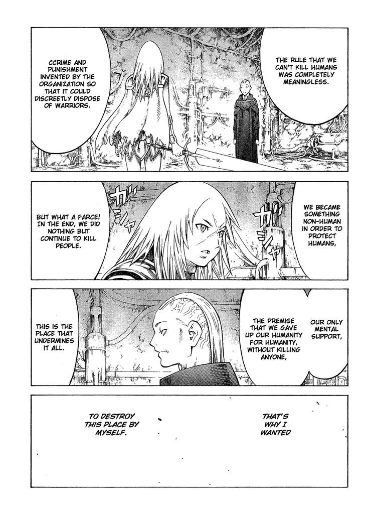 Claymore - Vol.23 Chapter 126 : Parting And Demise