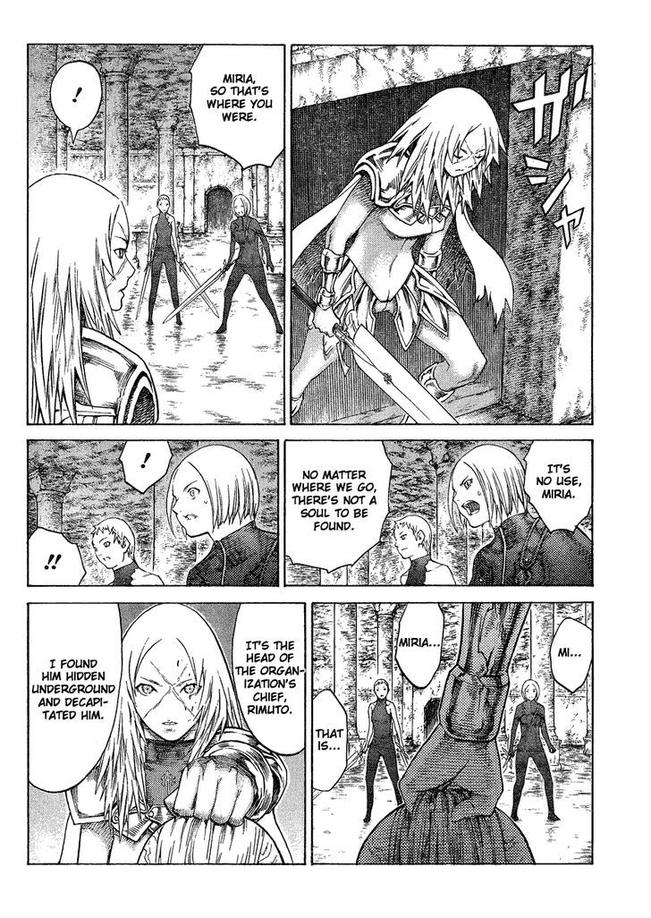 Claymore - Vol.23 Chapter 126 : Parting And Demise