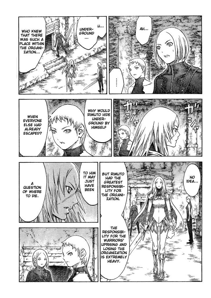 Claymore - Vol.23 Chapter 126 : Parting And Demise