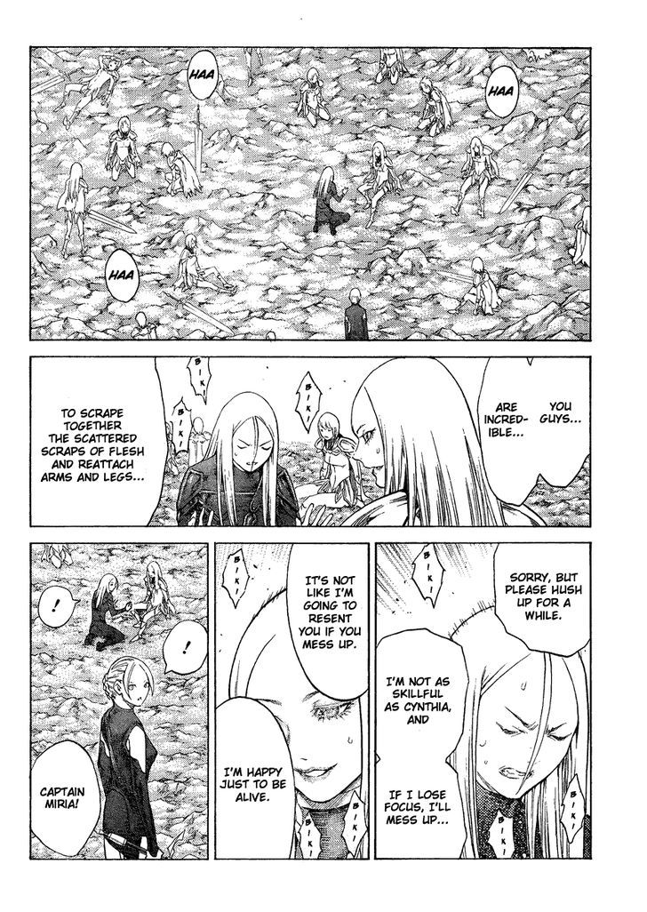 Claymore - Vol.23 Chapter 126 : Parting And Demise