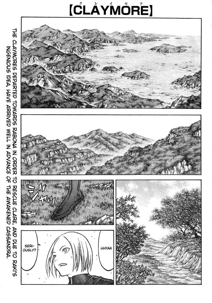 Claymore - Vol.23 Chapter 128 : The Destiny Of The Holy City