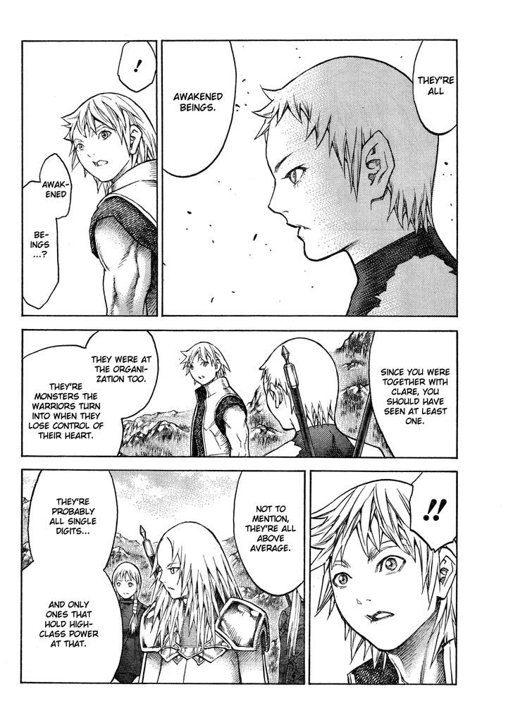 Claymore - Vol.23 Chapter 128 : The Destiny Of The Holy City