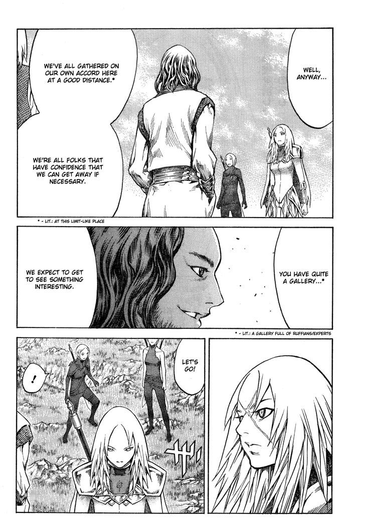 Claymore - Vol.23 Chapter 128 : The Destiny Of The Holy City