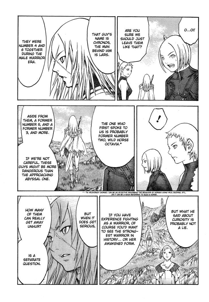 Claymore - Vol.23 Chapter 128 : The Destiny Of The Holy City