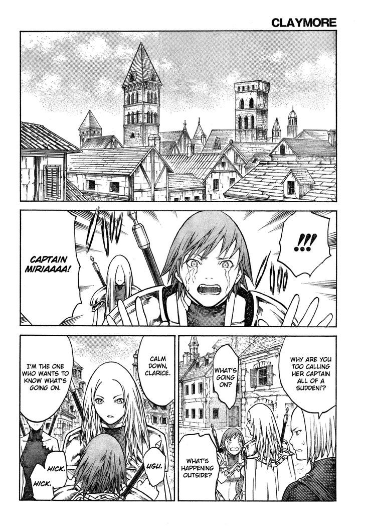 Claymore - Vol.23 Chapter 128 : The Destiny Of The Holy City