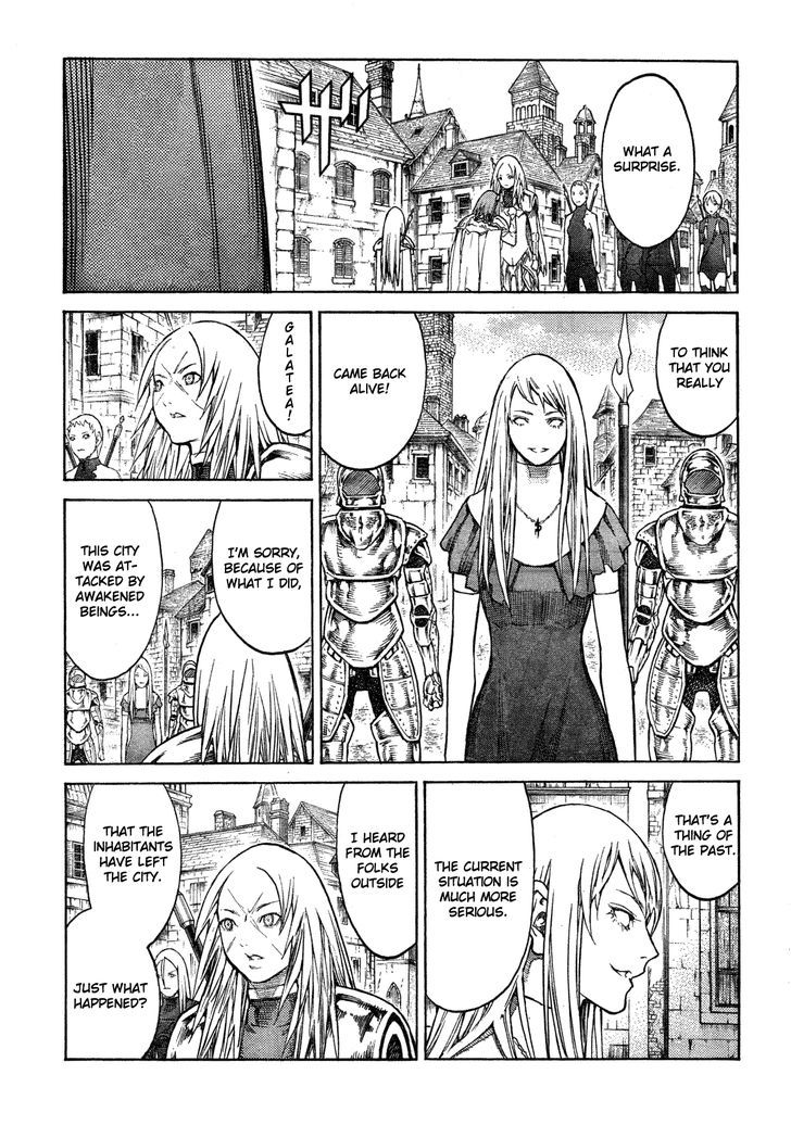 Claymore - Vol.23 Chapter 128 : The Destiny Of The Holy City