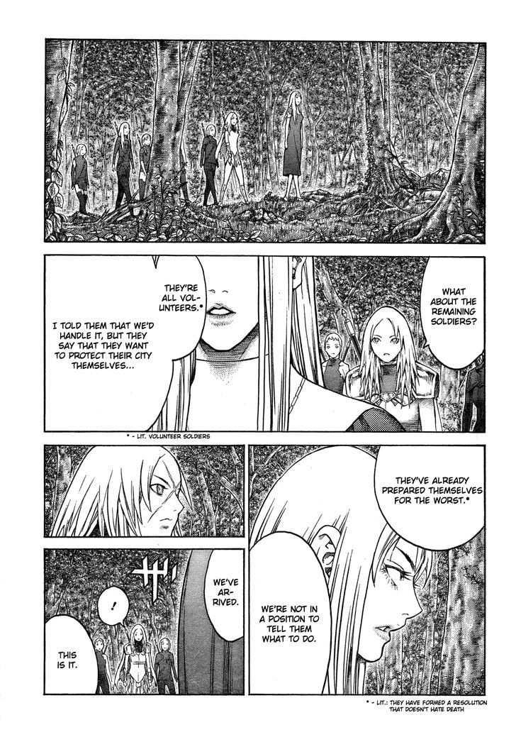 Claymore - Vol.23 Chapter 128 : The Destiny Of The Holy City