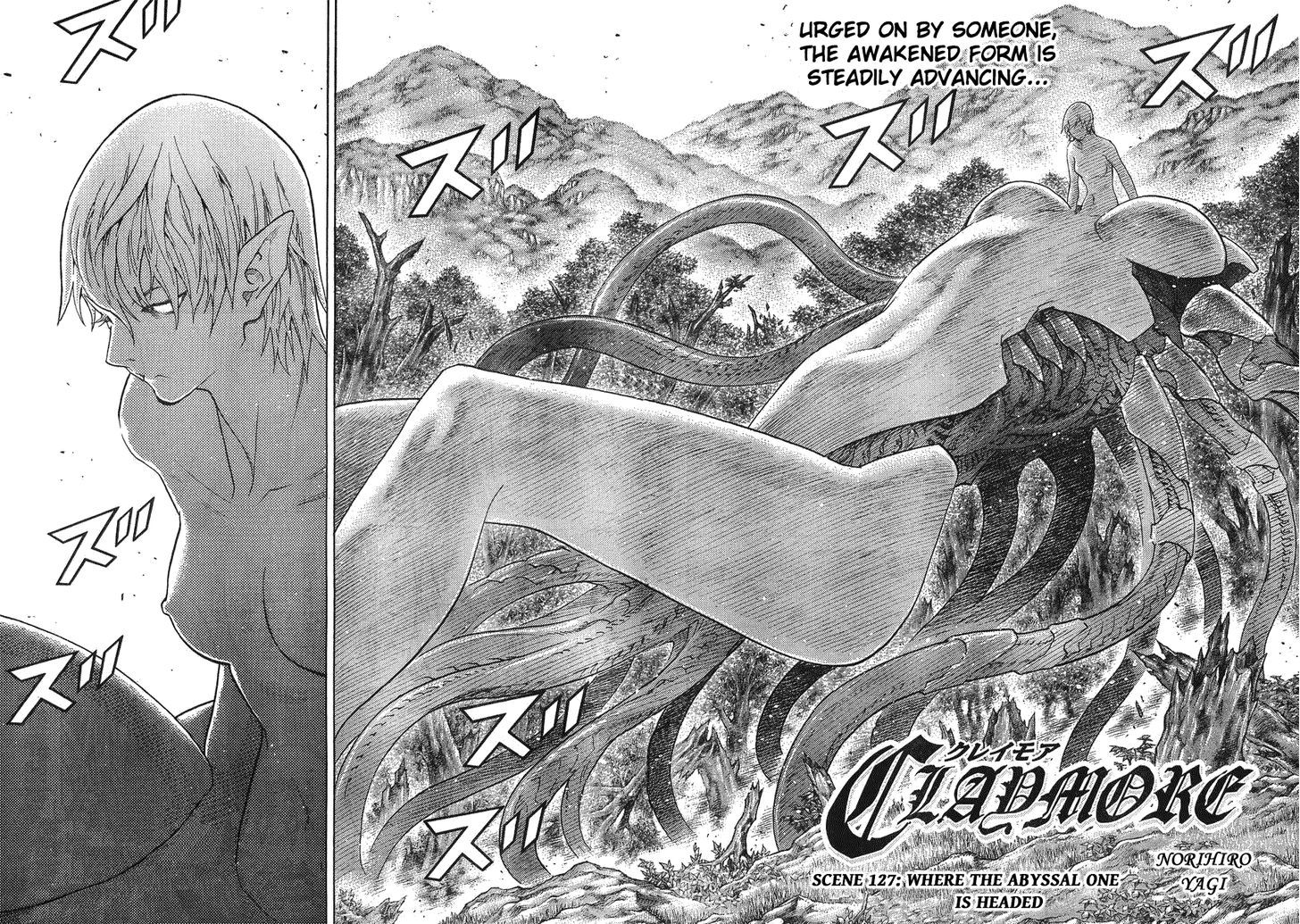 Claymore - Vol.23 Chapter 127 : Where The Abyssall One Is Headed