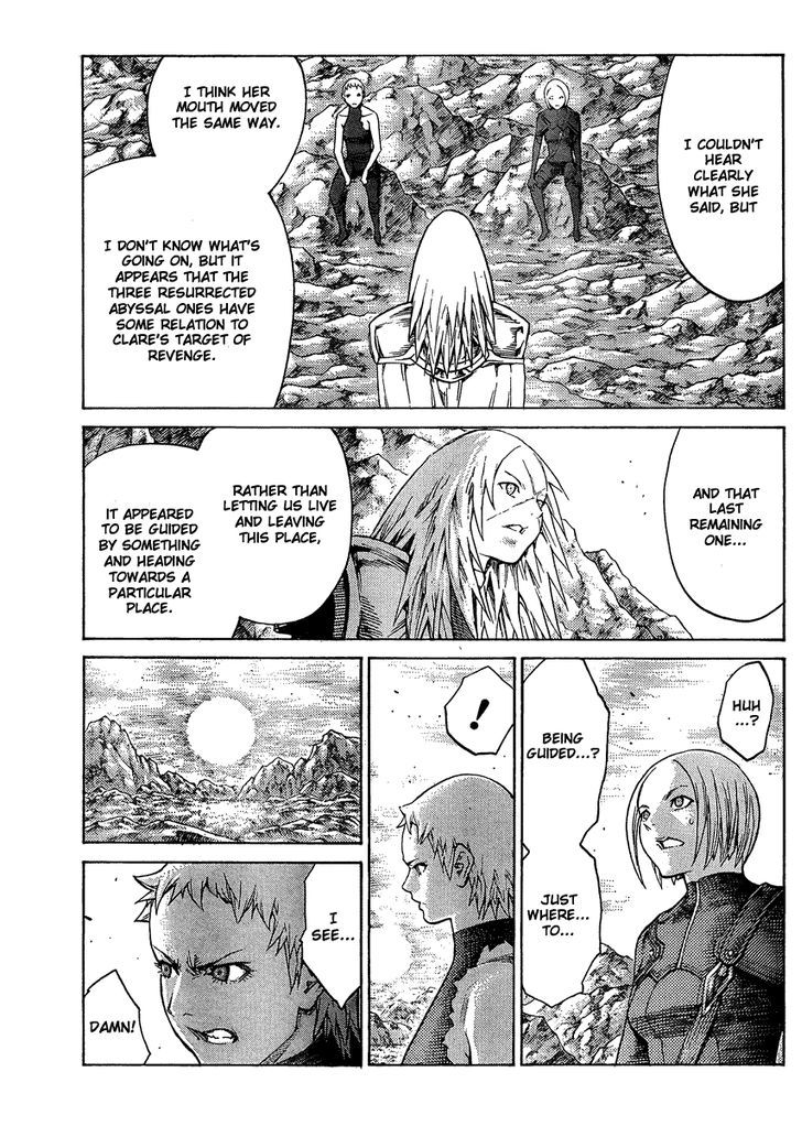 Claymore - Vol.23 Chapter 127 : Where The Abyssall One Is Headed