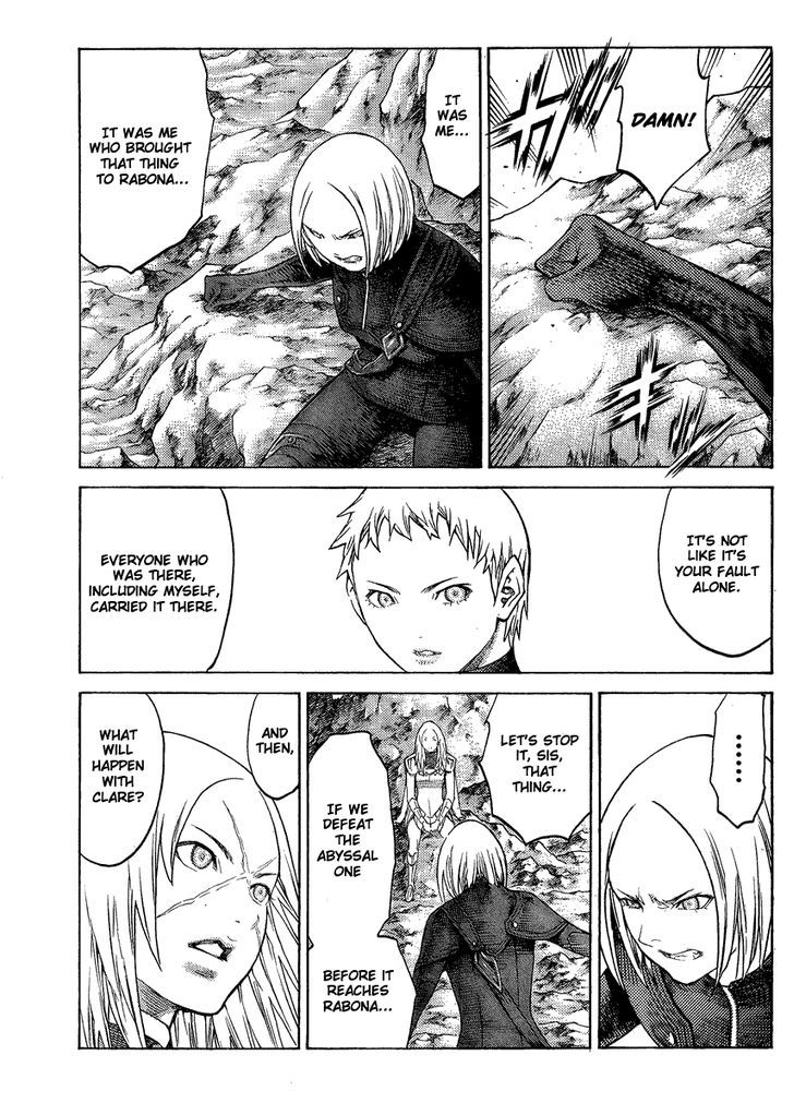 Claymore - Vol.23 Chapter 127 : Where The Abyssall One Is Headed