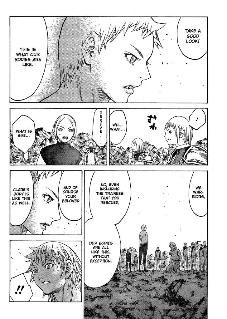 Claymore - Vol.23 Chapter 127 : Where The Abyssall One Is Headed