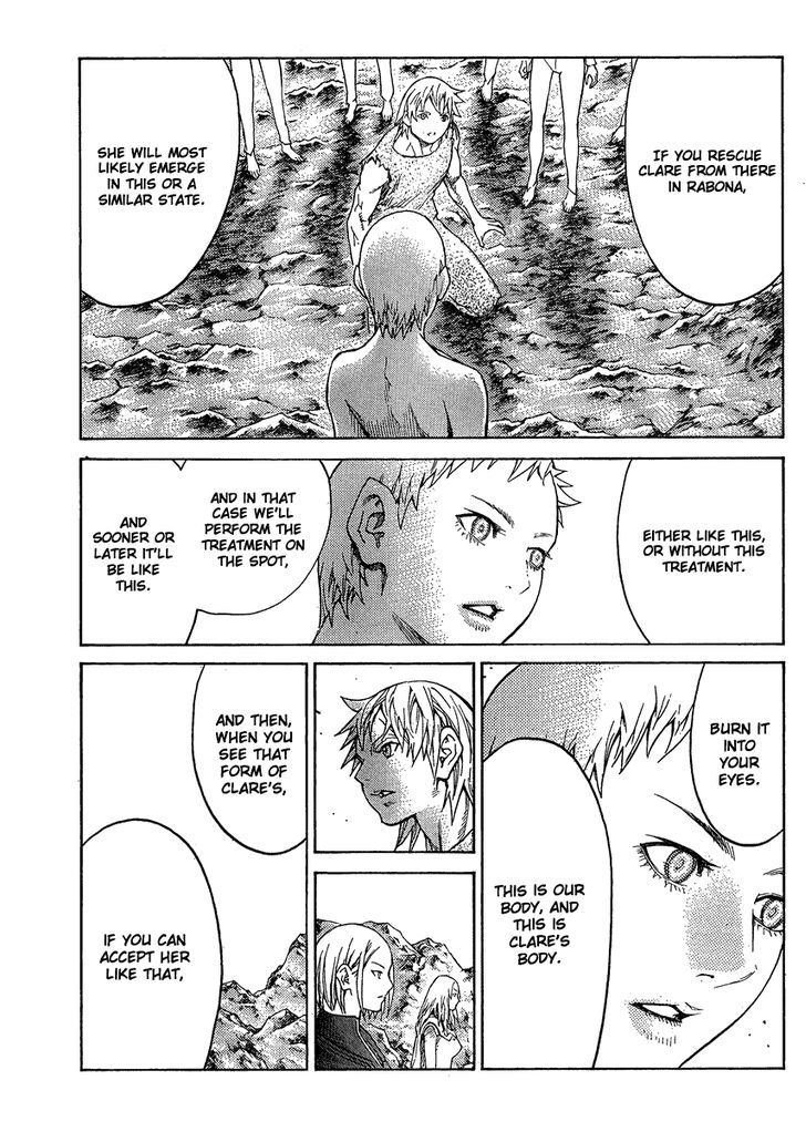 Claymore - Vol.23 Chapter 127 : Where The Abyssall One Is Headed