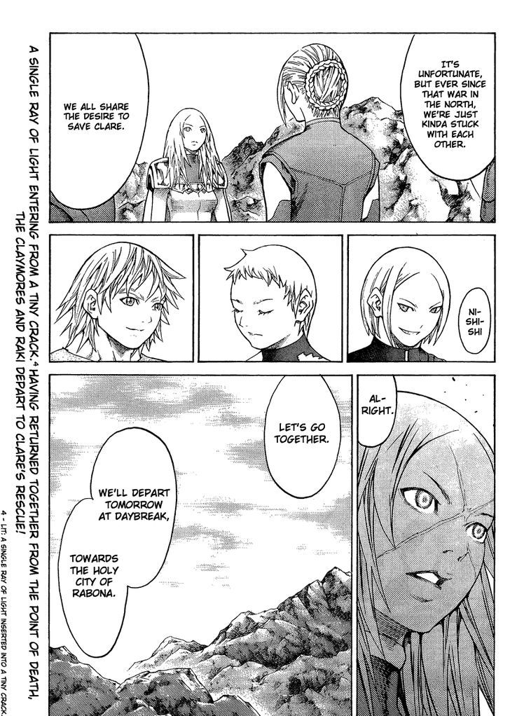 Claymore - Vol.23 Chapter 127 : Where The Abyssall One Is Headed