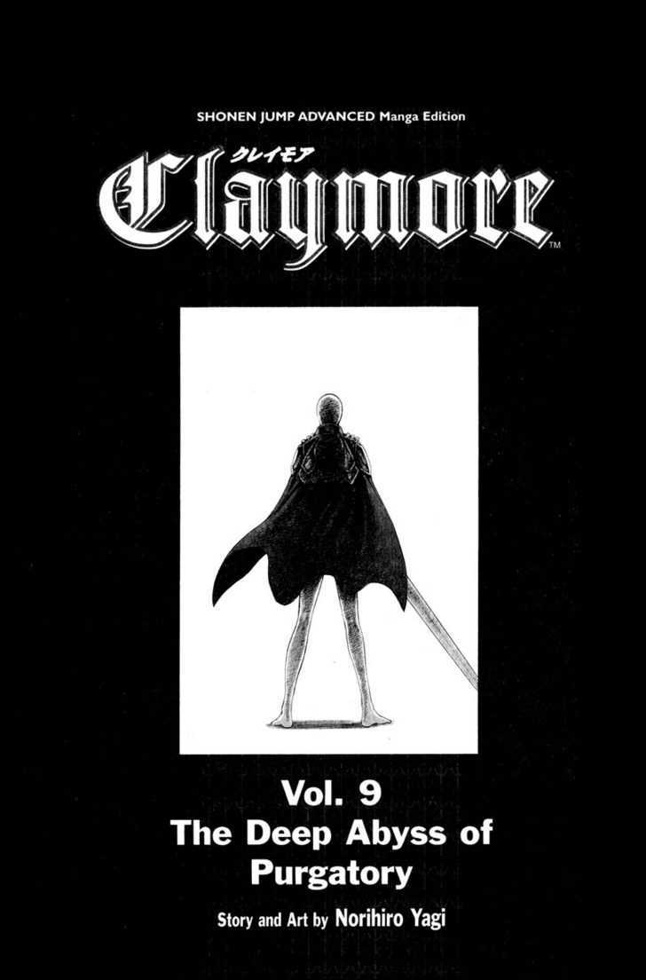 Claymore - Vol.9 Chapter 46 : The Deep Abyss Of Purgatory, Part 1