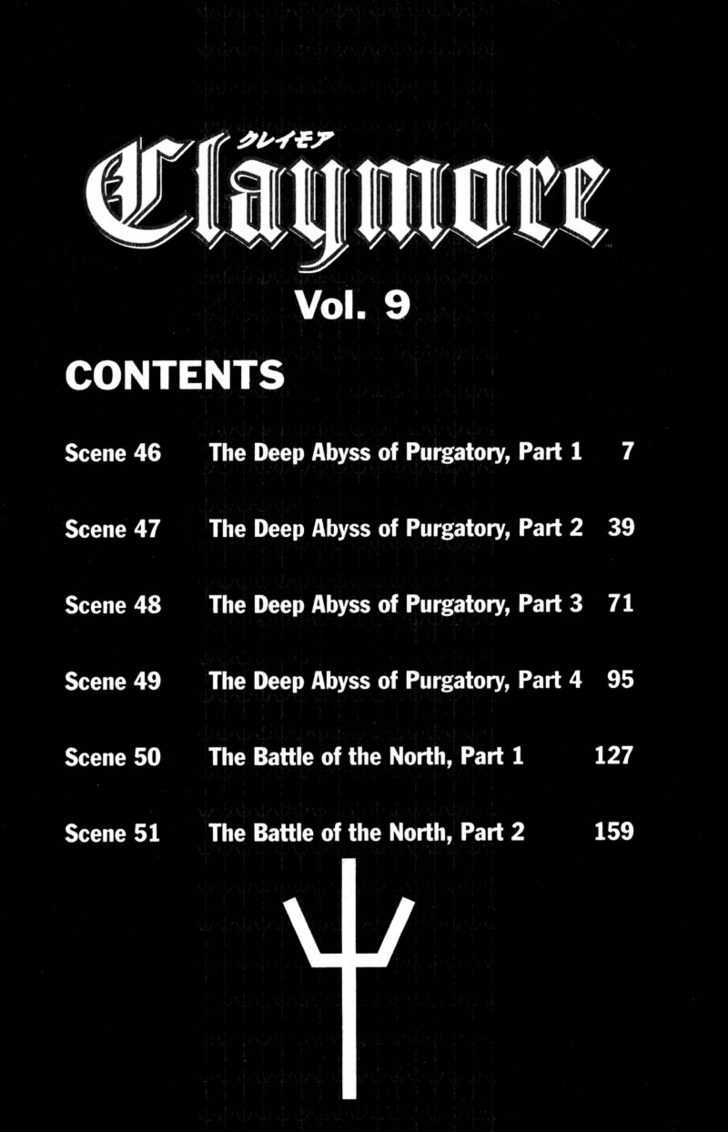 Claymore - Vol.9 Chapter 46 : The Deep Abyss Of Purgatory, Part 1