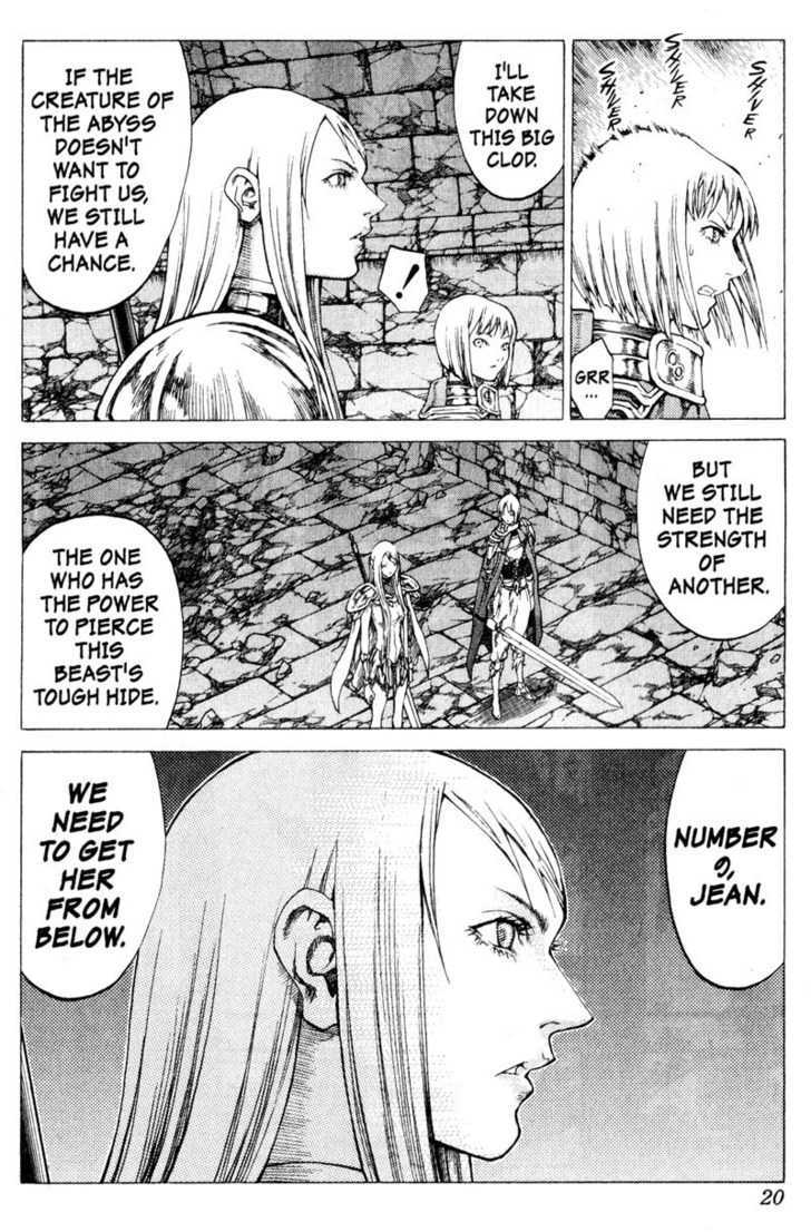 Claymore - Vol.9 Chapter 46 : The Deep Abyss Of Purgatory, Part 1