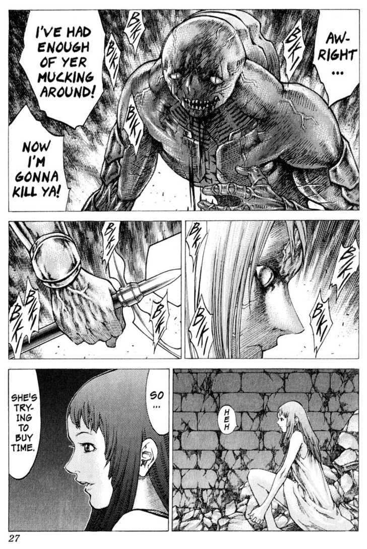 Claymore - Vol.9 Chapter 46 : The Deep Abyss Of Purgatory, Part 1