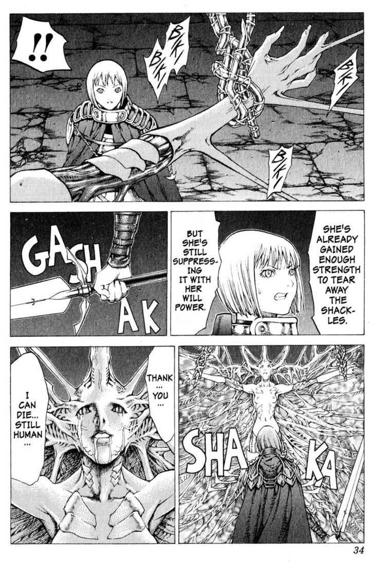 Claymore - Vol.9 Chapter 46 : The Deep Abyss Of Purgatory, Part 1