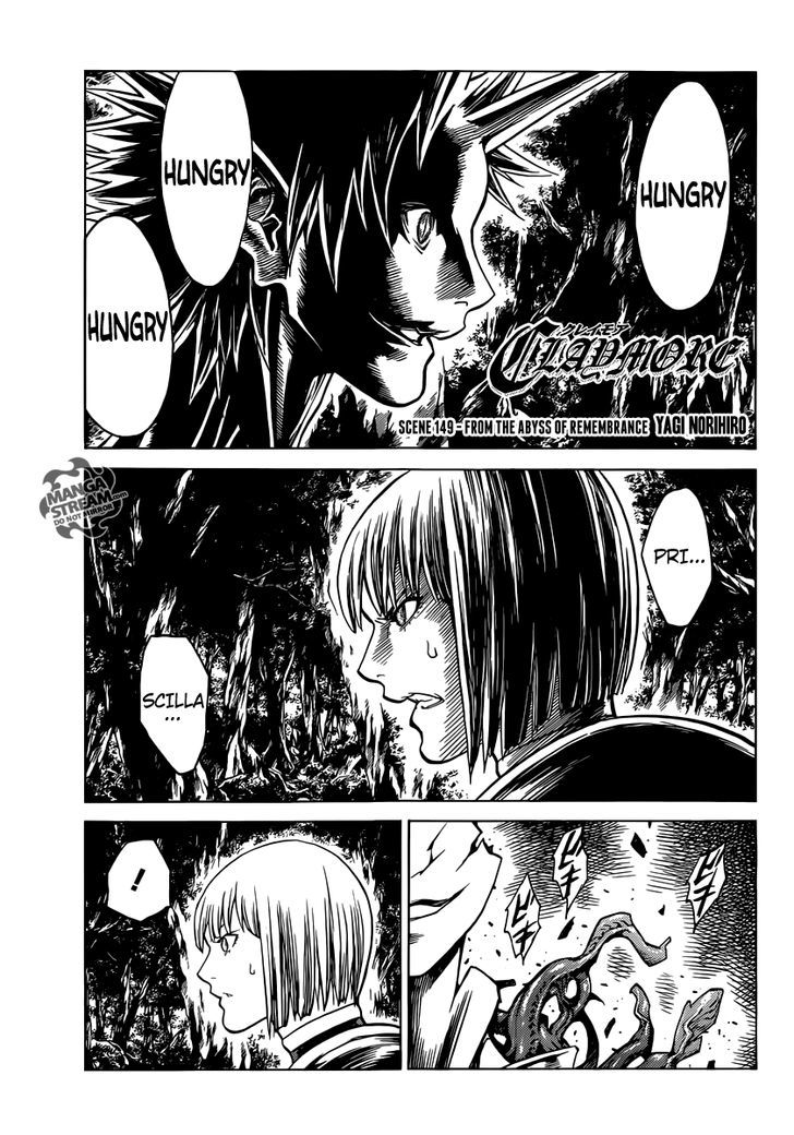 Claymore - Vol.24 Chapter 149 : From The Abyss Of Remembrance