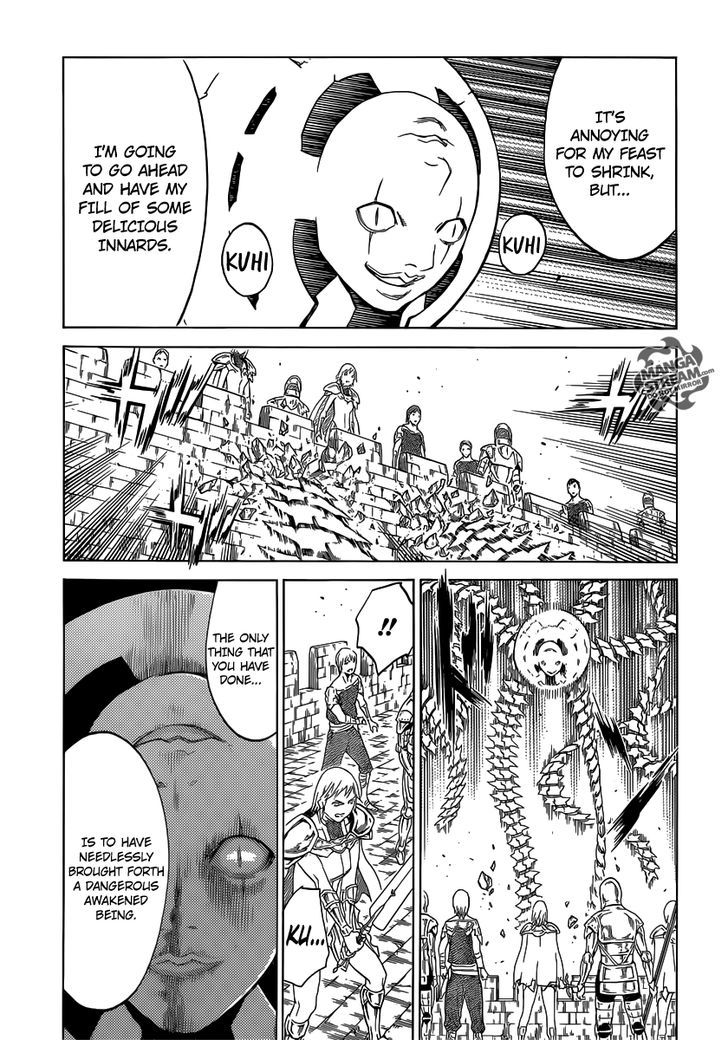 Claymore - Vol.24 Chapter 141 : Impulse Towards Darkness