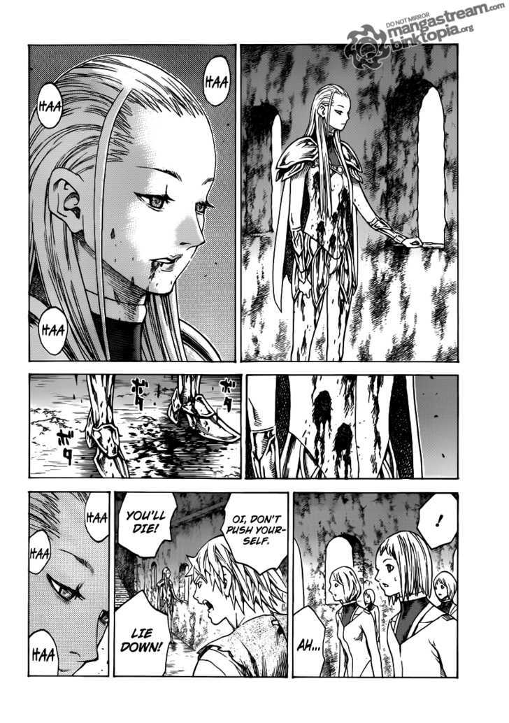 Claymore - Vol.21 Chapter 118 : The Staff's Life Or Death Struggle