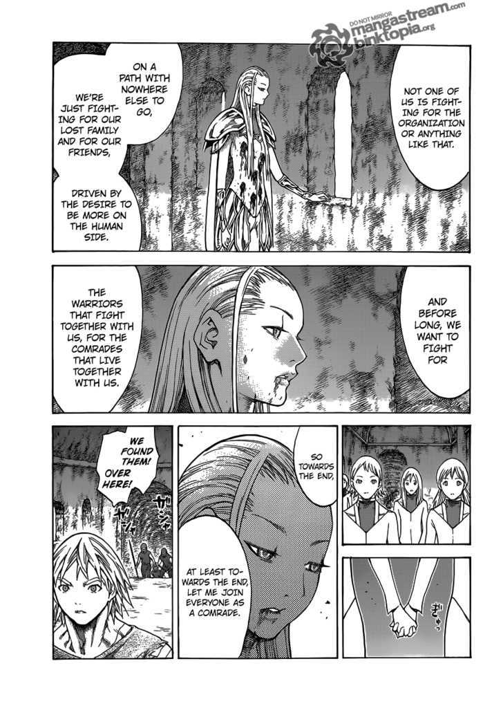 Claymore - Vol.21 Chapter 118 : The Staff's Life Or Death Struggle