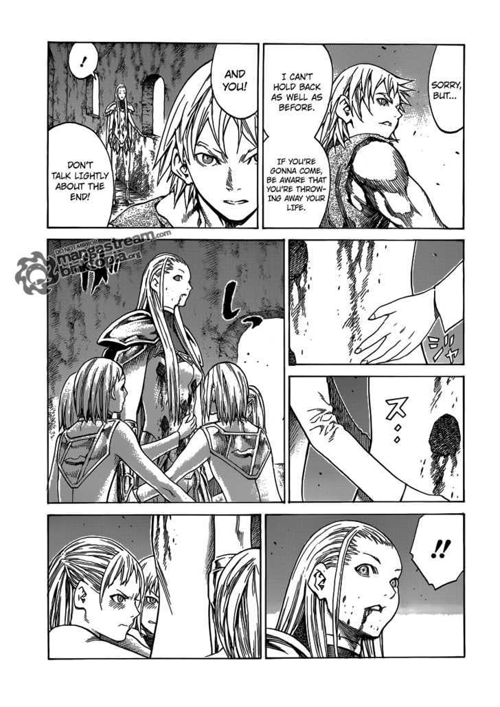 Claymore - Vol.21 Chapter 118 : The Staff's Life Or Death Struggle