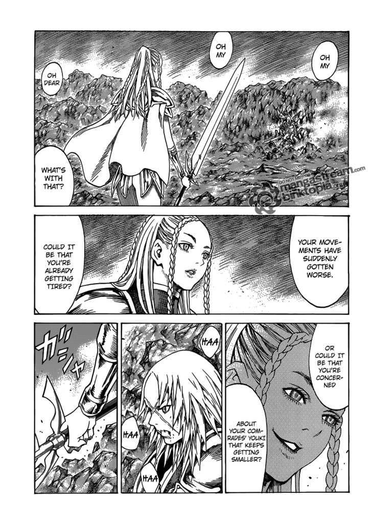 Claymore - Vol.21 Chapter 118 : The Staff's Life Or Death Struggle