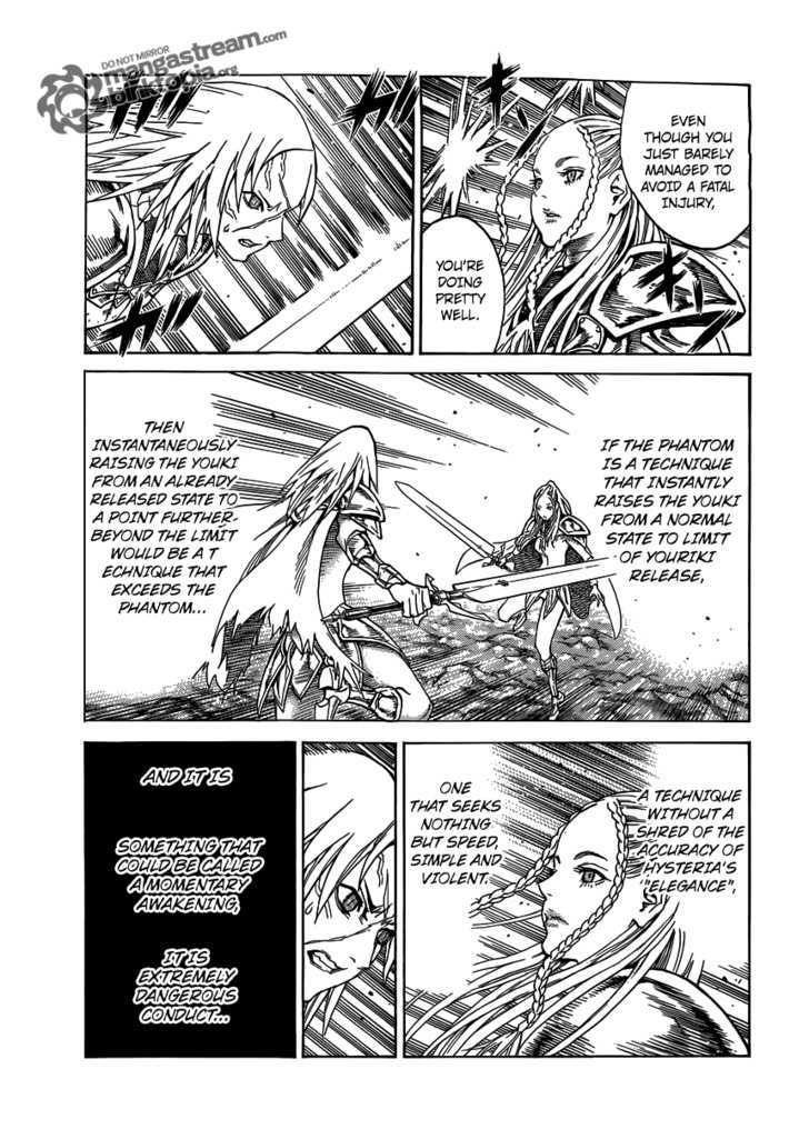 Claymore - Vol.21 Chapter 118 : The Staff's Life Or Death Struggle