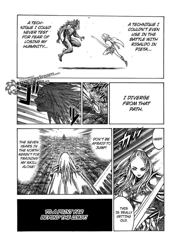 Claymore - Vol.21 Chapter 118 : The Staff's Life Or Death Struggle