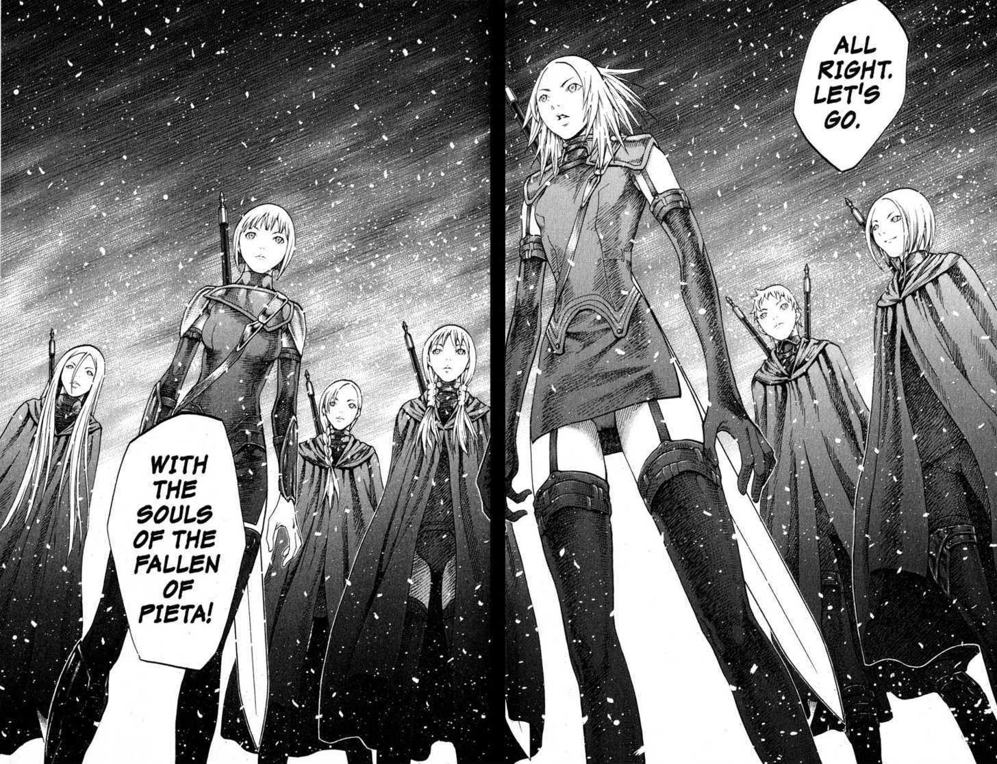 Claymore - Vol.12 Chapter 67 : The Souls Of The Fallen, Part 3